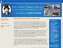 Tablet Screenshot of chimneysweepsutah.com
